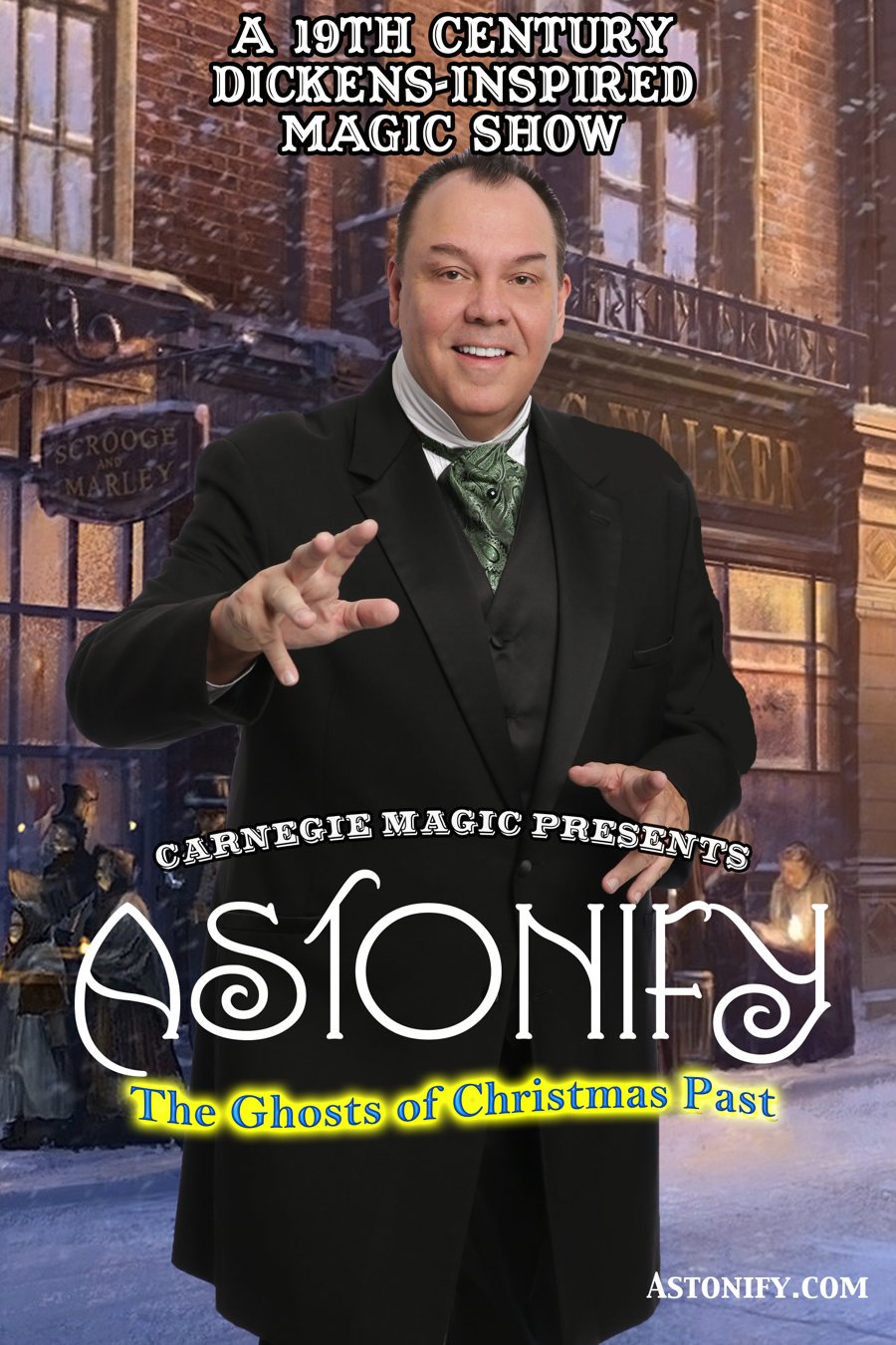 Poster: Astonify, The Ghosts of Christmas Past